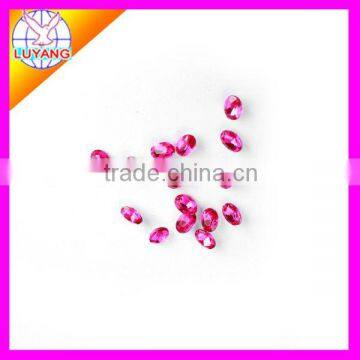 new design hot fix acrylic diamond confetti pointback