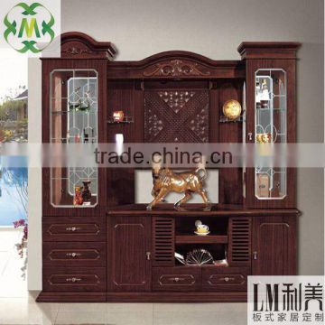 lcd tv wall units for living room furniture sets(700611)