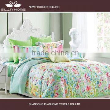 100% tencel 40s*40s embroider jacquard coloring bedding set/bed line