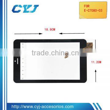 E-C7080-03 China golden supplier touch screen for cheap tablet pc