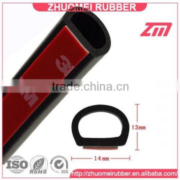 Soundproof Flat D Rubber for Car Truck Door