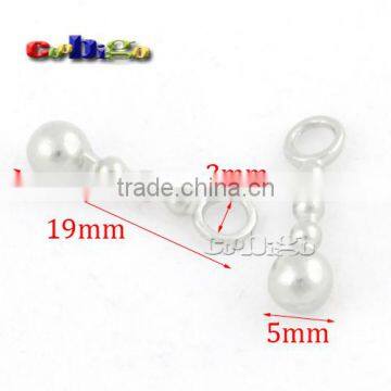 Metal Ball Chain Zipper Pull Tap Zinc Alloy Nickel For DIY Zipper Sliders #FLQ163 photo-4