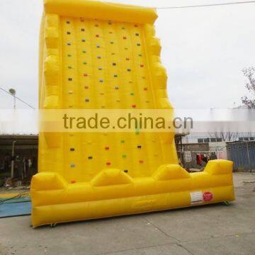 8*8*8m inflatable rock climbing wall