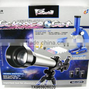 Science Microscopes AndTelescopes Kids Educational Laboratory Toys