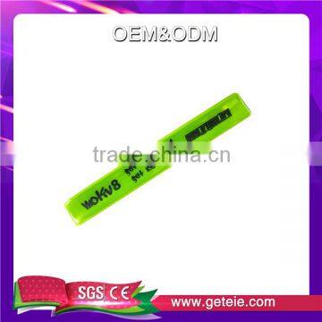 Glow In Dark reflective Slap Bracelet