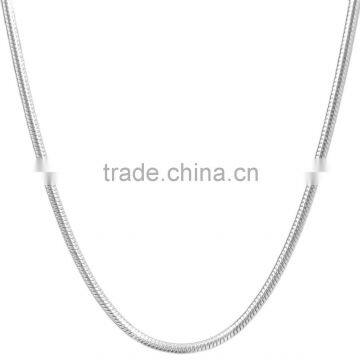 Women 1.5 MM Chain Stainless Steel Snake Necklace