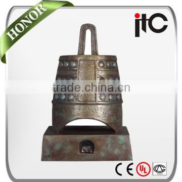 ITC T-4900 25W 6.5" Bronze Bell Shape Outdoor Garden Speaker for Park