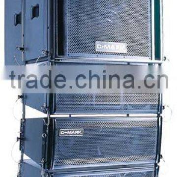 C-MARK audio system CT1801A powered line array speakers