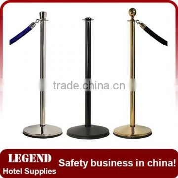 China manufacturer Chrome queue rope barrier