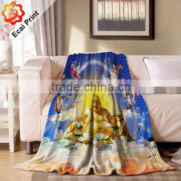 2016 Fashion Customize Heat Transfer Printed Flannel Blanket photo-3