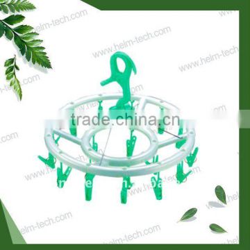 Plastic Product-Round-shaped Clip Clothes Hanger(18pegs)-HMT3094