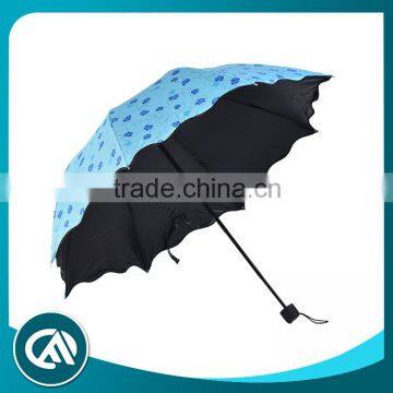 Magic foldable Custom printed sun umbrellas for women walking                        
                                                Quality Choice