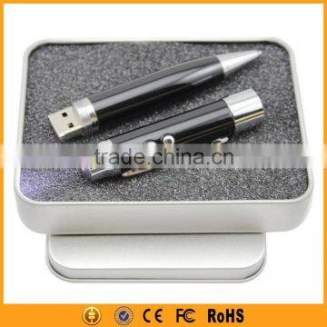 Wholesale Alibaba Fashion Pen Shape Metal Custom USB Pen