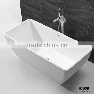 cheap solid surface stone resin bathtub price