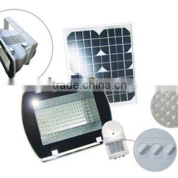 108LED, 5W Solar motion sensor flood light