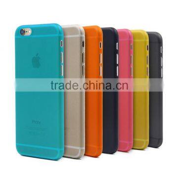 China Ultra thin 0.35mm matte pp case for iphone 6/6s