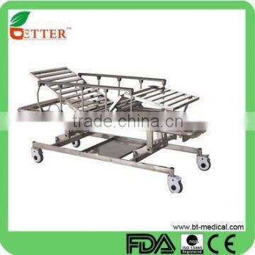 3-function Manual up/down emergency stretcher
