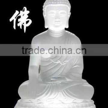 Wholesale Crystal Transparent Buddha Statues