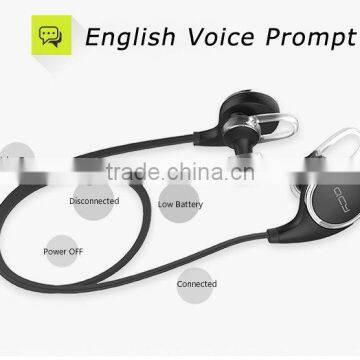 QY8 Wireless Bluetooth 4.1 Stereo Earphone Fashion Sport Running Headphone Studio Music Headset With Microphone