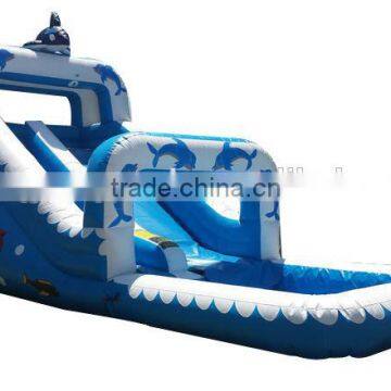 Adult Size Commercial Dolphin Cheap Inflatable Water Slides, Kids and Adults Playground Water Slide Prices photo-2