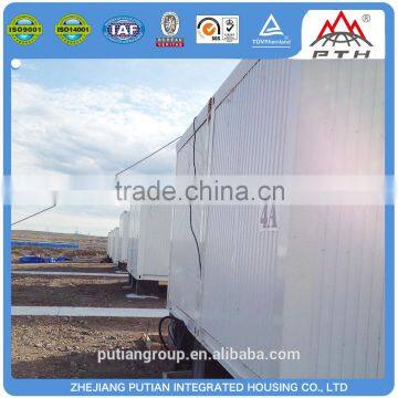 Cheap modular PU sandwich panel roof container office