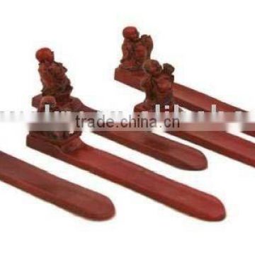 Assortment Of 5 Buddha Design Incense Holders,resin buddha