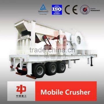 mobile jaw crusher plant station