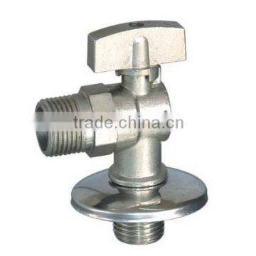 Brass right angle valve