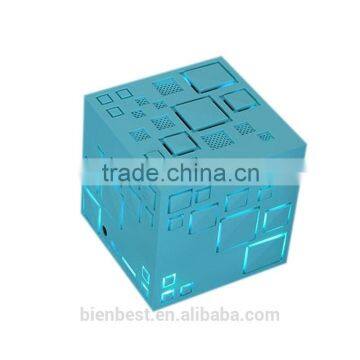 Mini Portable Q+ LED Bluetooth Speaker Square Subwoofer Speakers With Mic TF FM Radio Sound Box Boombox For Phone MP3 Player photo-4