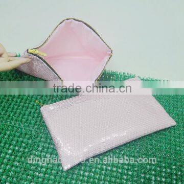 2016 China Wholesale Cosmetic Bag Shining Beads Makeup Bag Lady Nice Bag photo-4