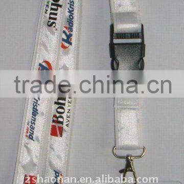 Satin ID card holder neck lanyards with customized logo