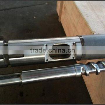 blowing mold chromed screw barrel