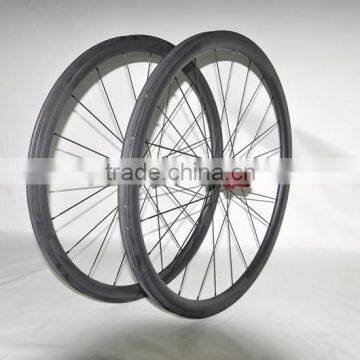 DENGFU carbon road bike wheel, bicycle carbon rim, clincher wheelset carbon, 25mm wide 38mm deep