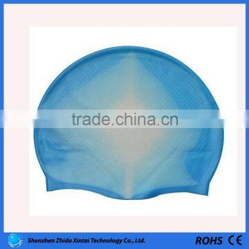 Custom logo adult kid size swimming cap silicone