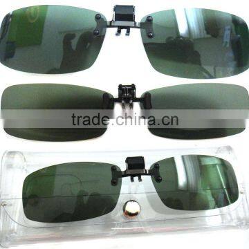 Glasses clip sunglasses