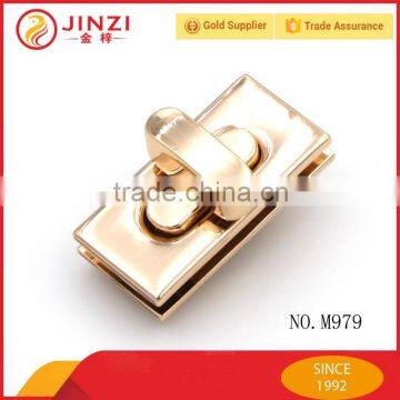JINZI Metal Handbag Lock Hardware High Quality Bag Twist Lock photo-2