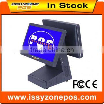 IZP011 2015 Pos Machine For Supermarket Pos System Dual Screen Supermarket