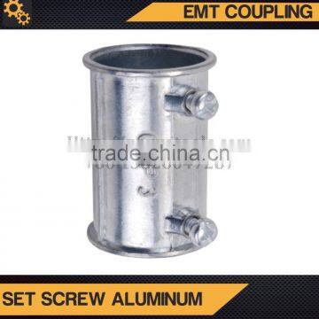 Set Screw Aluminum EMT Coupling/Aluminum Casting Set Screw EMT Coupling/EMT Pipe Coupling