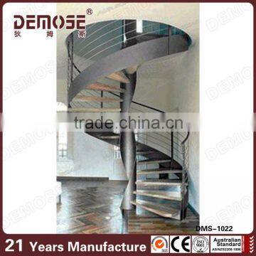 Factory prices high quality residential aluminum spiral stairs