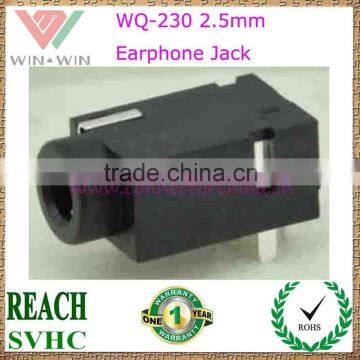 WQ-230 DIP 2.5mm earphone jack