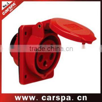 single/three phase industrial plug socket 380v 125a