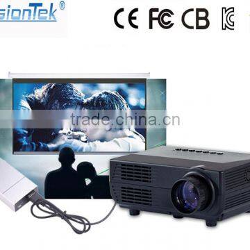 Updated VS-311 mini projector QVGA 480* 320 (153600 Pixels)