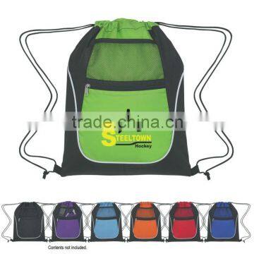 Drawstring Sports Pack With Dual Pockets