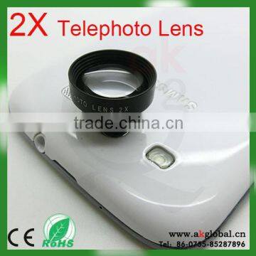 Universal Magnetic 2X Metal Zoom Telephoto Phone Magnetic Lens for IPhone 5 photo-6