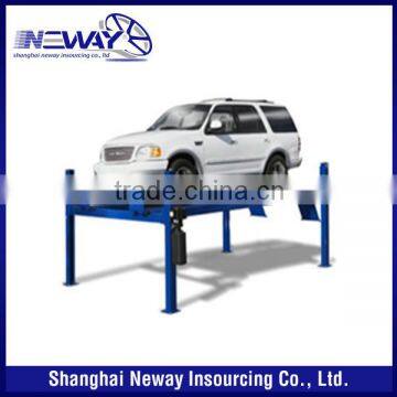 cheap four post parking lift manufacturer