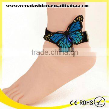 Good Quality Gothic Fancy Butterfly Anklet photo-5