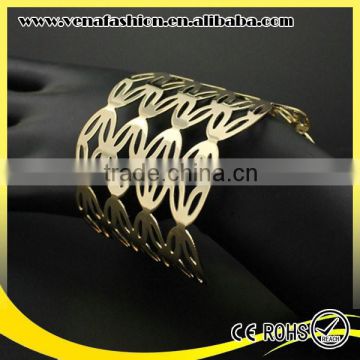 small quantity hollow big girls gold bracelet models