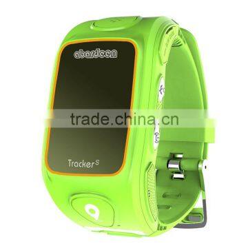 High definition talking high precision locating kids gps tracker smart watch