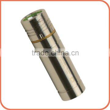 Hook 300Lm Stainless Steel Led Hand Torch Q5 in led flashlights for outdoor camping