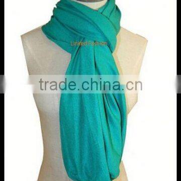 Cotton Soft Touch Solid Color Infinity Loop Scarf Scarves Jersey Knit